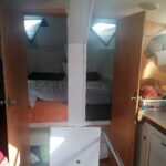 The 2 Makeva sailing boat cabins