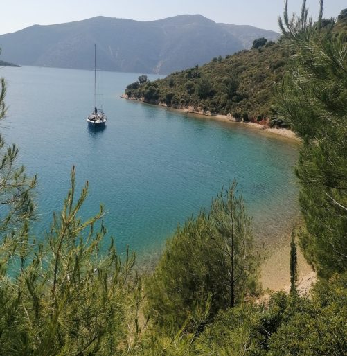 sailing trip with skipper in Greece