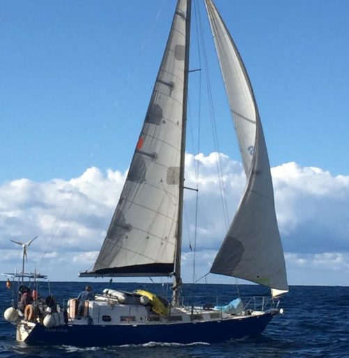 sailing trip with skipper in greece